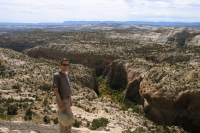 Bill above Calf Creek Canyon (2).