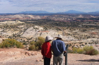 Kay and David at a viewpoint along UT12 (1).