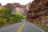 UT12 in Calf Creek Canyon.