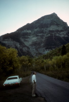 Sunset in the Wasatch Mountains