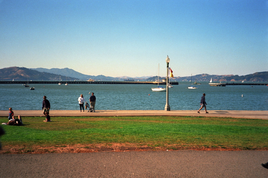 Aquatic Park and the Municipal Pier.
