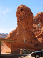 One of the Seven Sisters, Valley of Fire State Park.
