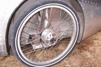 Right wheel well.