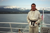 Bill on the Coho Ferry