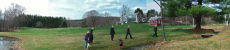 We all take a short walk through Uncle Rob's back yard.
