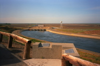 California Aqueduct from I-5 rest area.