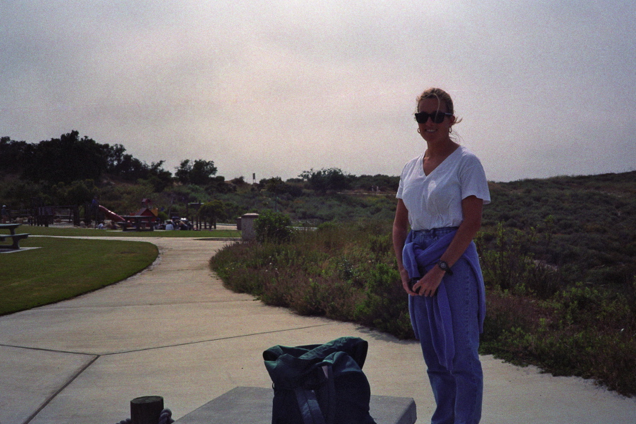 Laura at Alta Laguna Park in the Laguna Highlands