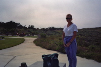 Laura at Alta Laguna Park in the Laguna Highlands