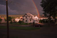 View of Colorado St. from Dan's front porch