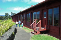 Some rooms at Volcano House get a rim-edge view.