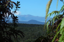 A glimpse of the telescopes on Mauna Kea