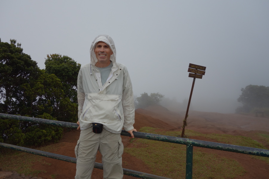 Bill at Pu'u o Kila Lookout