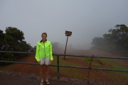 Laura at Pu'u o Kila Lookout