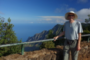 Bill at Pu'u o Kila Lookout