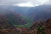 View of Waimea Canyon from Pu'u Hinahina Lookout
