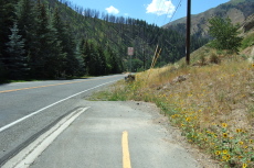 The end of the bike path