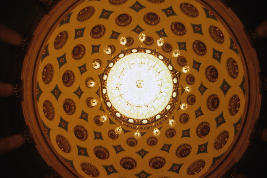 Chandelier at Library of Congress