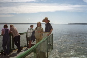 Kay and Bill on the ferry (2).
