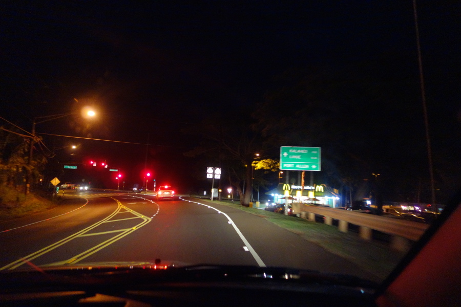 Passing Port Allen on our way home