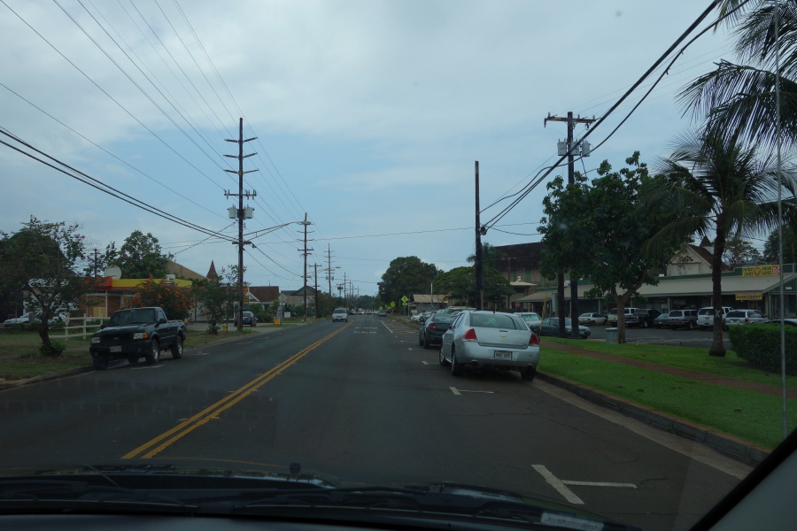 Passing through Waimea
