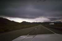 Heading back toward Mammoth Lakes.