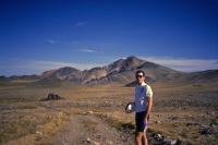 FIrst view of White Mountain Peak.