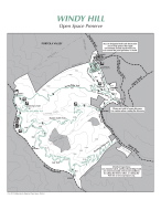Windy Hill Preserve Map - Open full-size version to see details.