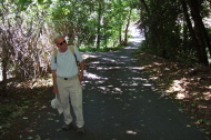 Starting up the Razorback Ridge Trail