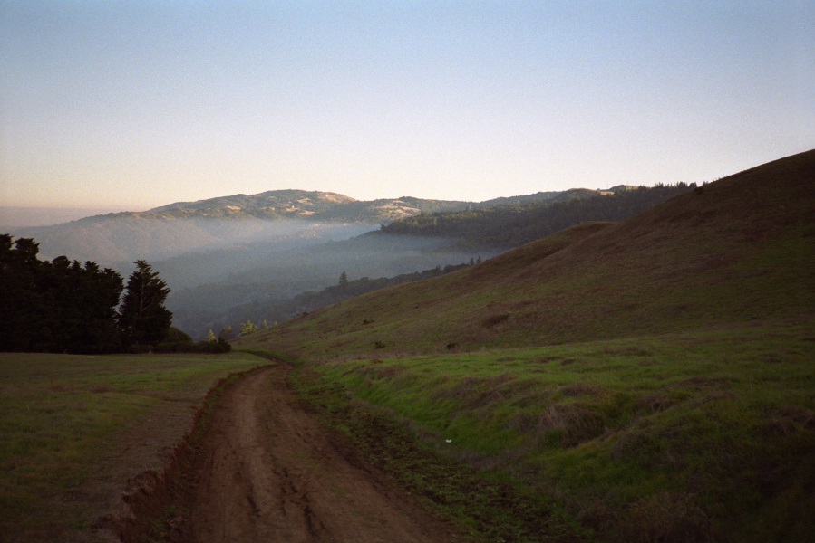 Spring Ridge Trail near the top.