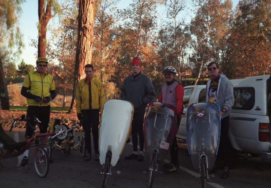 Group photo at the start