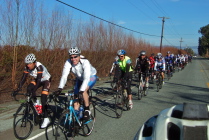 Passing the group on Fairview Road. (17)