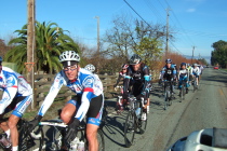 Passing the group on Fairview Road. (20)