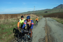 Mani Harihara and friends on Santa Ana Valley Road