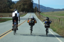 Chris, Tim Woudenberg, and Jim Kern on Cienega Road
