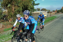 Passing the group on Fairview Road. (1)