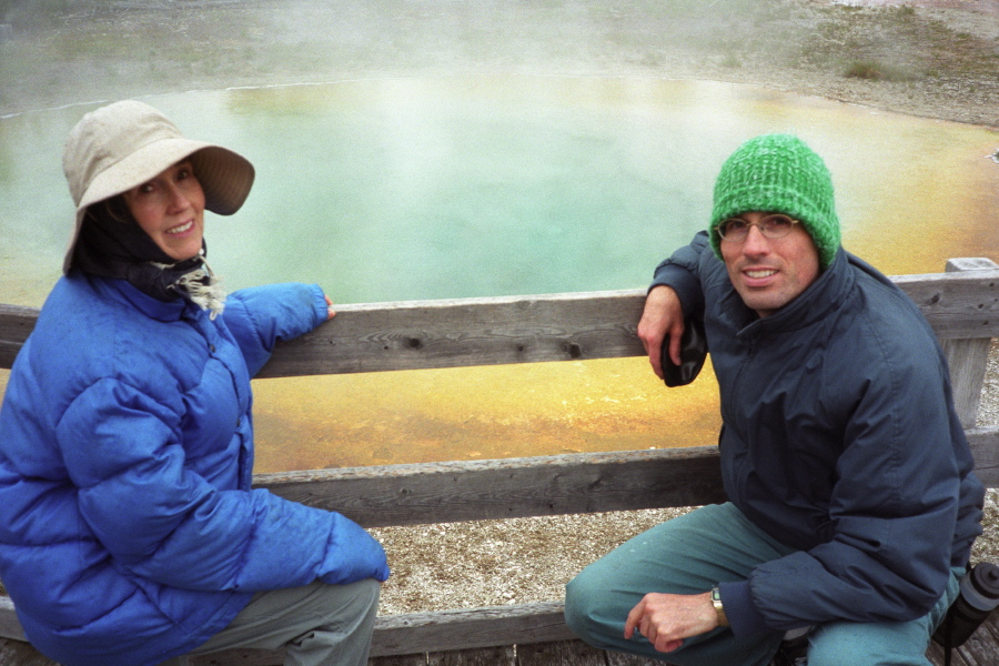 Kay and Bill at Morning Glory Hole
