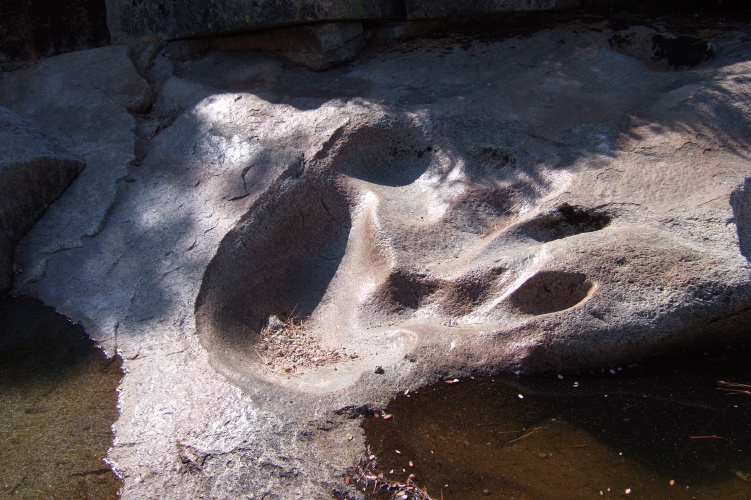 More erosion pits.