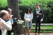 Before the ceremony.
