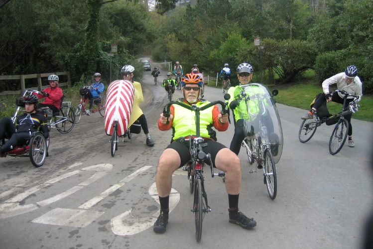 Wedding ride reaches CA1.