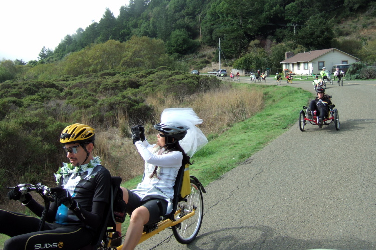 Passing by the house on Muir Woods Rd.