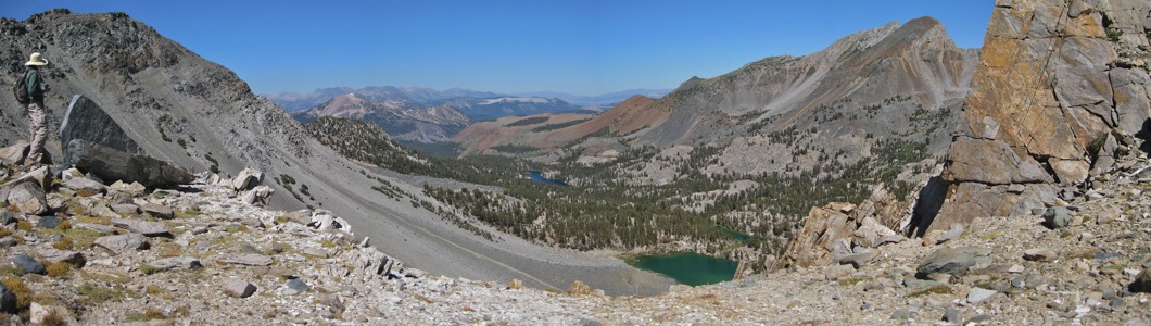 Barney Lake from Mammoth Crest - 9/2010