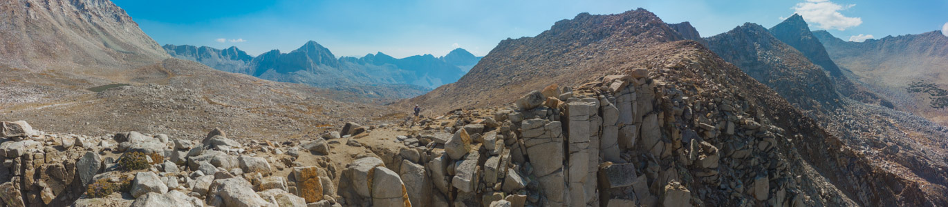 Bishop Pass Panorama 10 - 9/2014