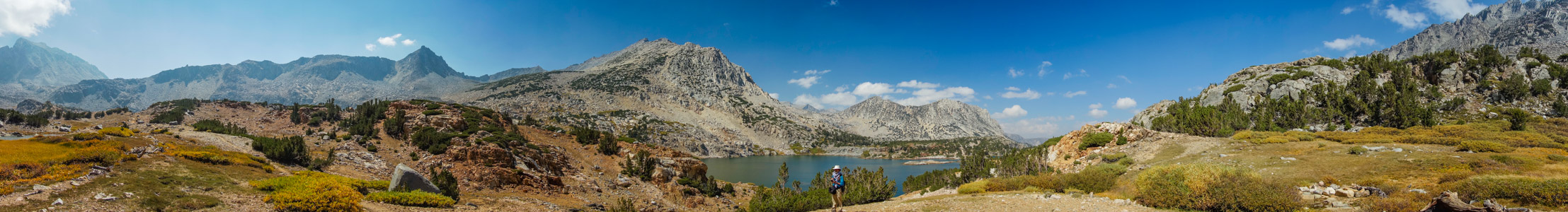 Bishop Pass Panorama 3 - 9/2014