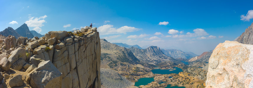 Bishop Pass Panorama 7 - 9/2014