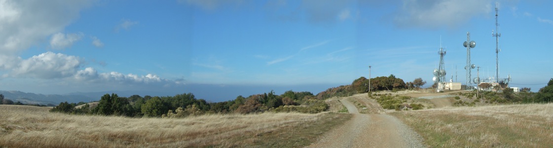 Black Mountain Summit Panorama - 12/2011