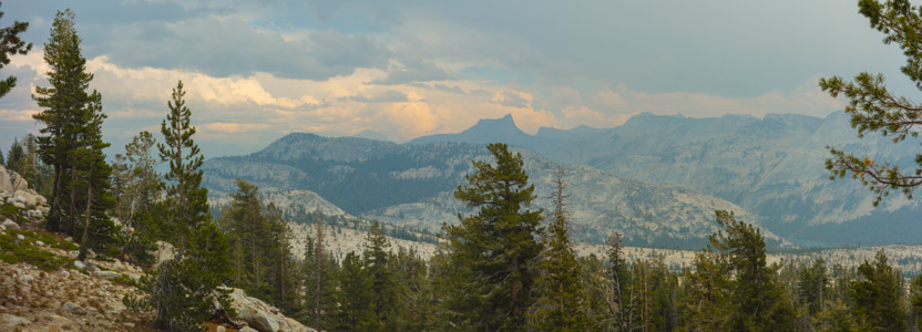 Cathederal Peak from May Lake Trail - 9/2014