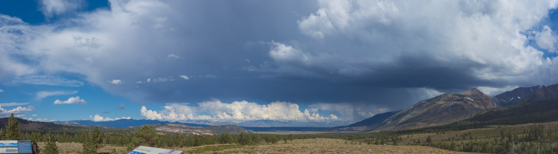 Cloud over Long Valley - 9/2017