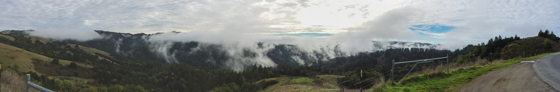 Clouds Over Peters Creek - 12/2016