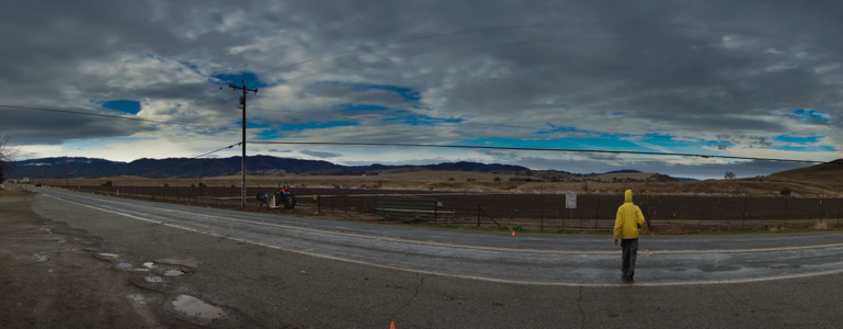 Clouds over Paicines - 2/2014