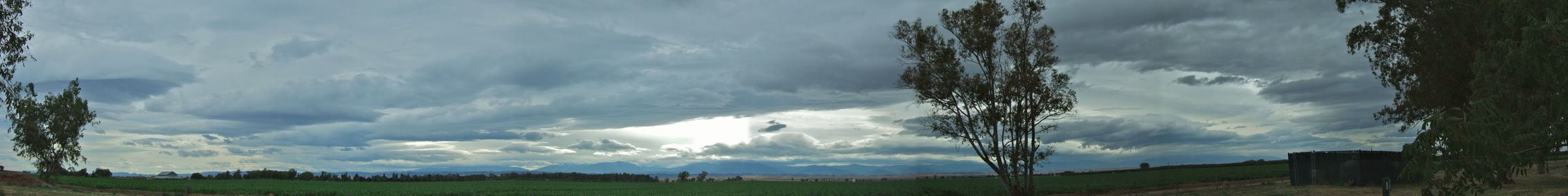 Clouds over Sacramento Valley - 6/2010